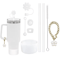 9 Piece Stanley Cup Accessory Set With Straw Covers Boot Spill Stoppers And Flower Charm 4