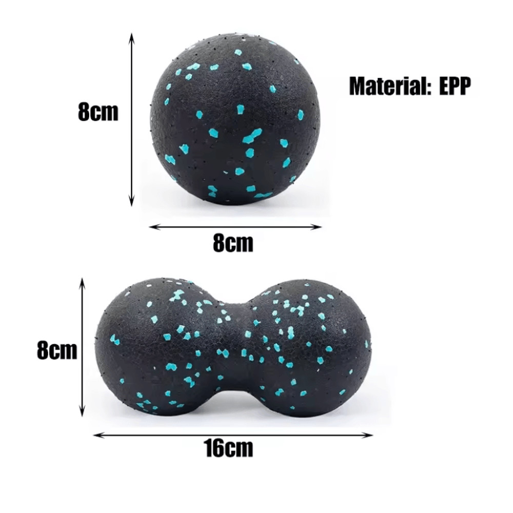 EPP Peanut Massage Ball For Muscle Relaxation Deep Tissue Trigger Point And Fascia Release 2