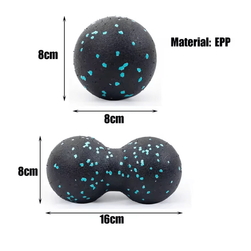 EPP Peanut Massage Ball For Muscle Relaxation Deep Tissue Trigger Point And Fascia Release 2