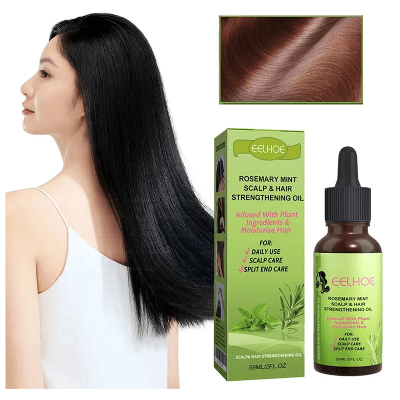 Batana Rosemary Mint Hair Oil With Biotin For Scalp Nourishment And Hair Strengthening 2