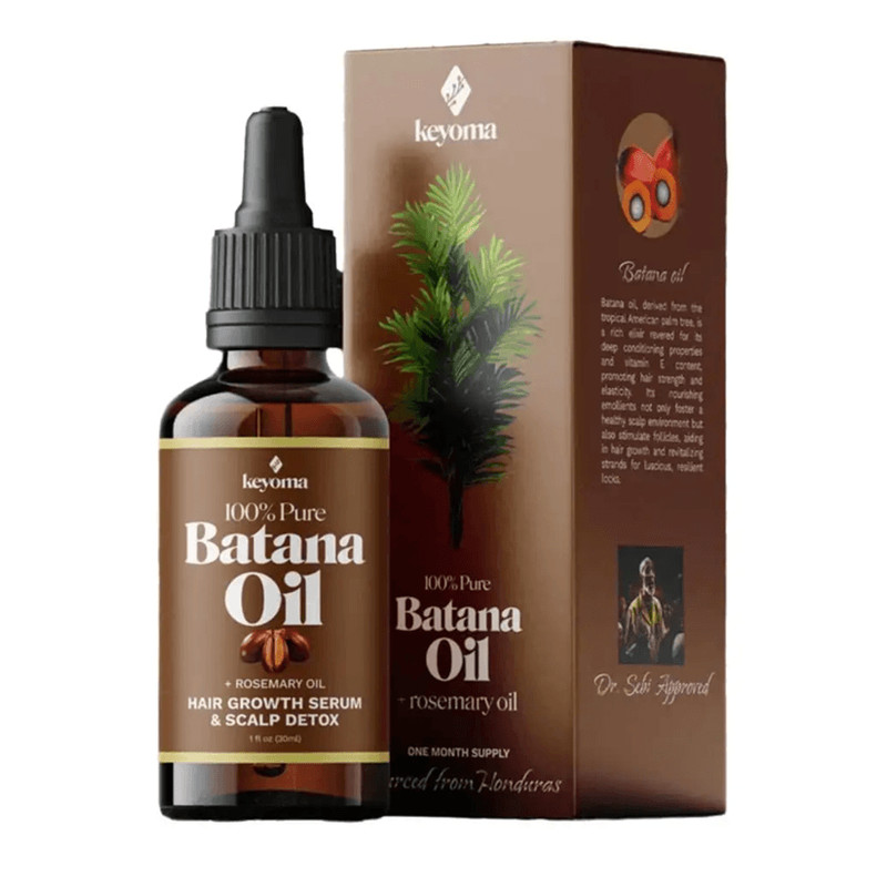 Batana Rosemary Mint Hair Oil With Biotin For Scalp Nourishment And Hair Strengthening 4