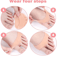 Silicone Heel Protectors With Metatarsal Support Pads For Foot Pain Relief And Blister Prevention 4