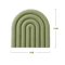 Rainbow Silicone Heat Resistant Mat For Kitchen Use As Trivet Coaster Or Pot Holder 5