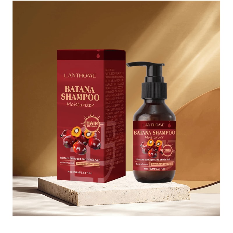 Batana Strengthening Shampoo With Biotin And Mint For Damaged And DandruffProne Hair 4