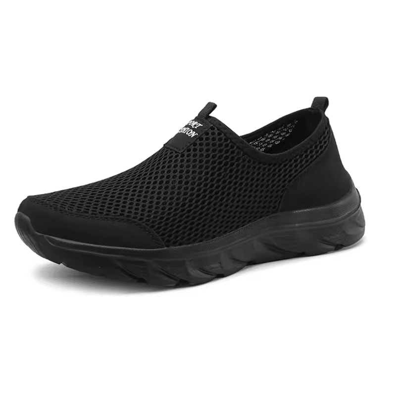 Lightweight Slip On Walking Shoes For Men Breathable Casual Sneakers 2