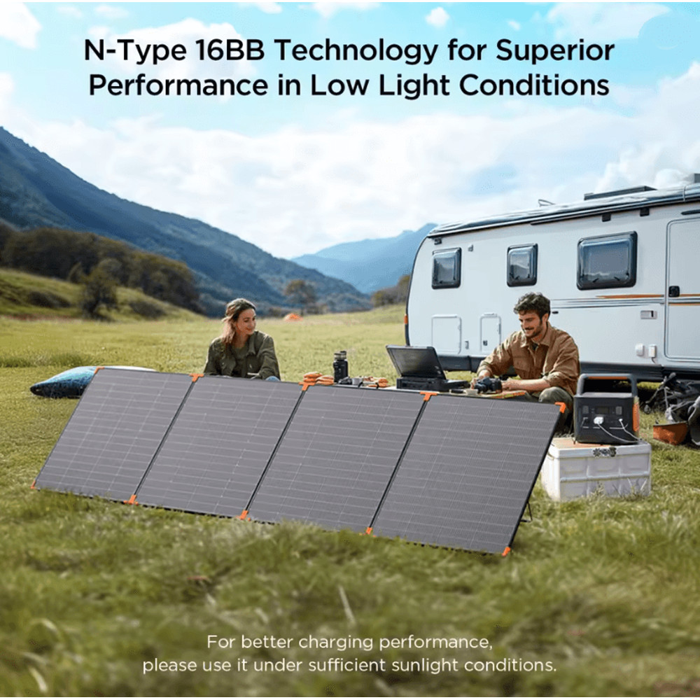450 Watt Foldable Solar Panel For Portable Power Station And Camping 2