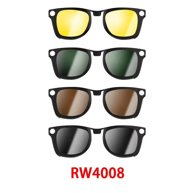 Polarized Clip On Sunglasses For Ray Ban Meta Wayfarer RW4006 RW4008 10