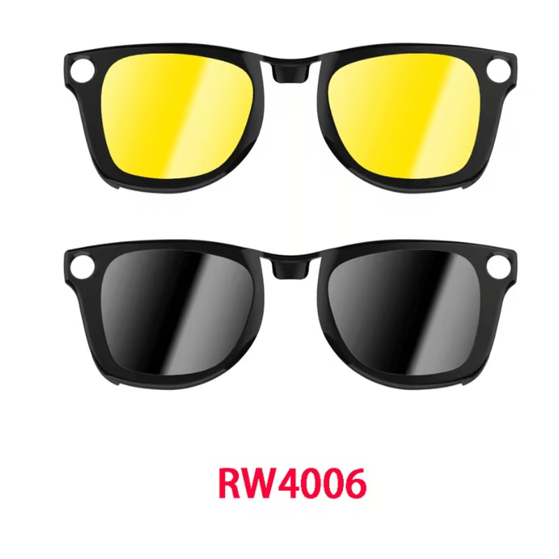 Polarized Clip On Sunglasses For Ray Ban Meta Wayfarer RW4006 RW4008 14