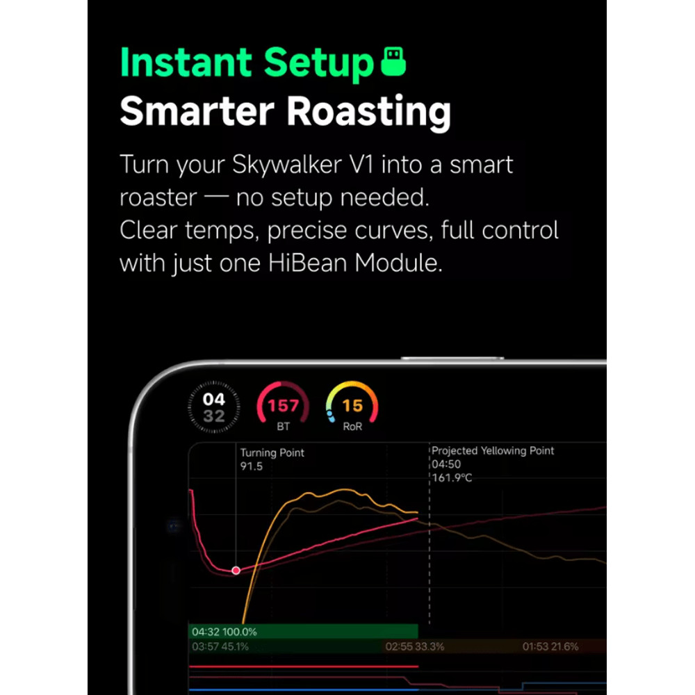HiBean Bluetooth Controller Module For Skywalker V1 Coffee Roaster Post April 2024 1