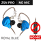 KZ ZSN PRO Hybrid In Ear Earphones 5