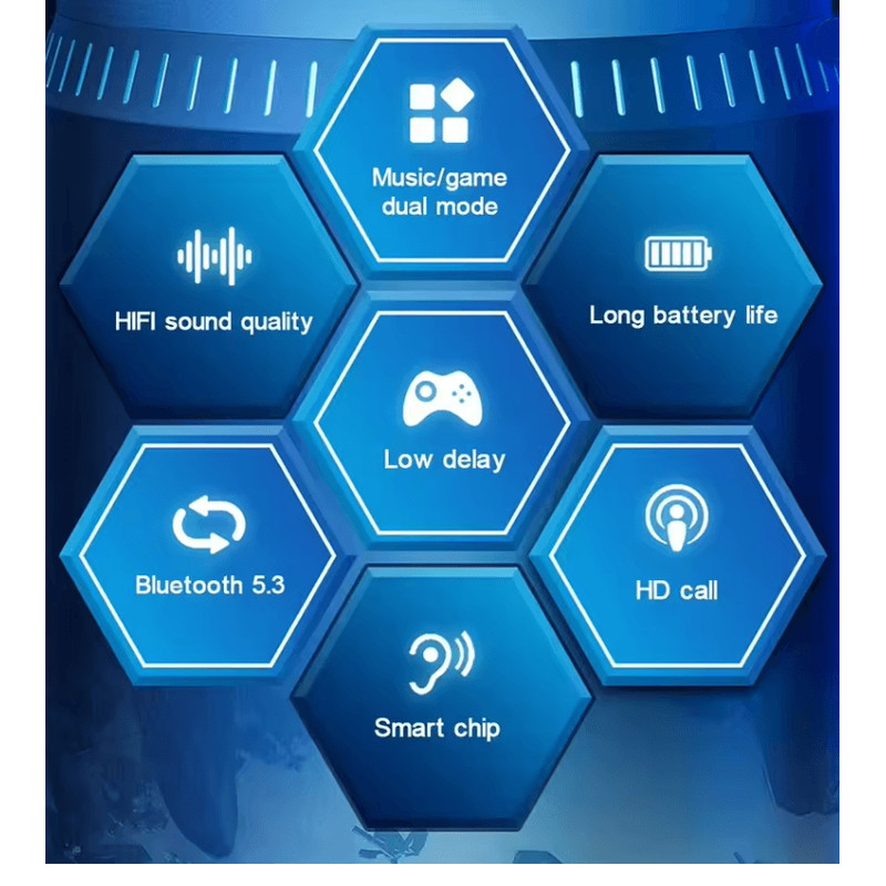 Lenovo GM2 Pro Dual Mode Bluetooth 53 Gaming And Sports Earbuds 1