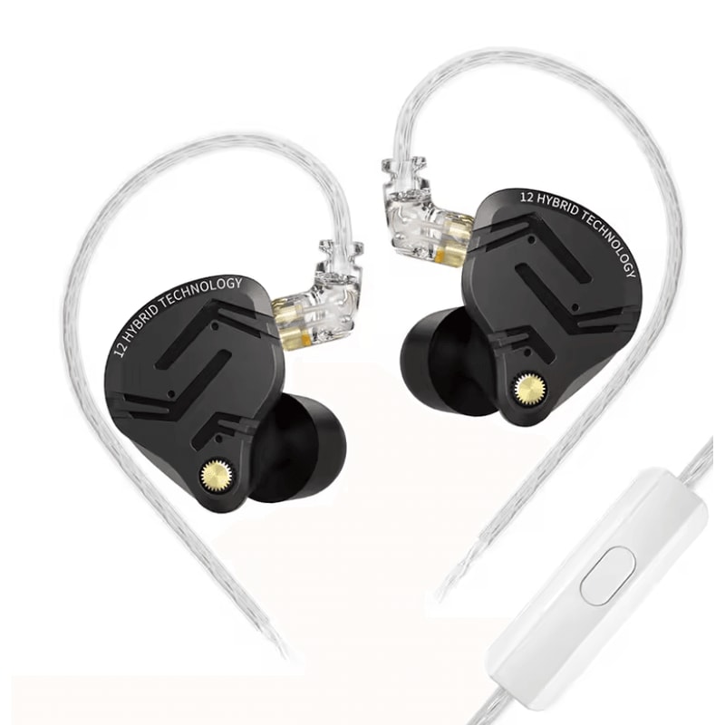 Lenovo KZ ZS12 Pro X Hybrid IEM Tunable 1DD 5BA Metal Earphones 2