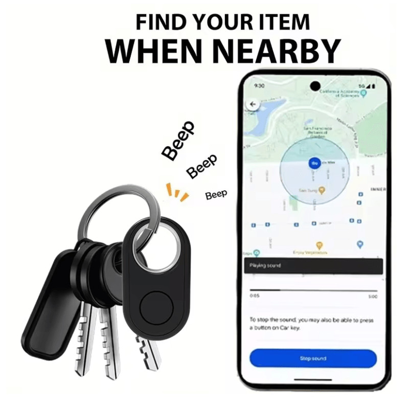 ProTrack Bluetooth GPS Tracker Tag Compatible With Google Find My And Android 4