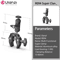 Ulanzi R094 Super Clamp With Double Ball Head Magic Arm 2
