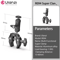 Ulanzi R094 Super Clamp With Double Ball Head Magic Arm 2