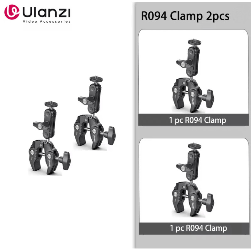 Ulanzi R094 Super Clamp With Double Ball Head Magic Arm 5