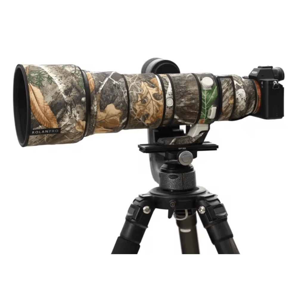 ROLANPRO Camouflage Lens Coat For Sony 400 800mm Waterproof Sleeve 4