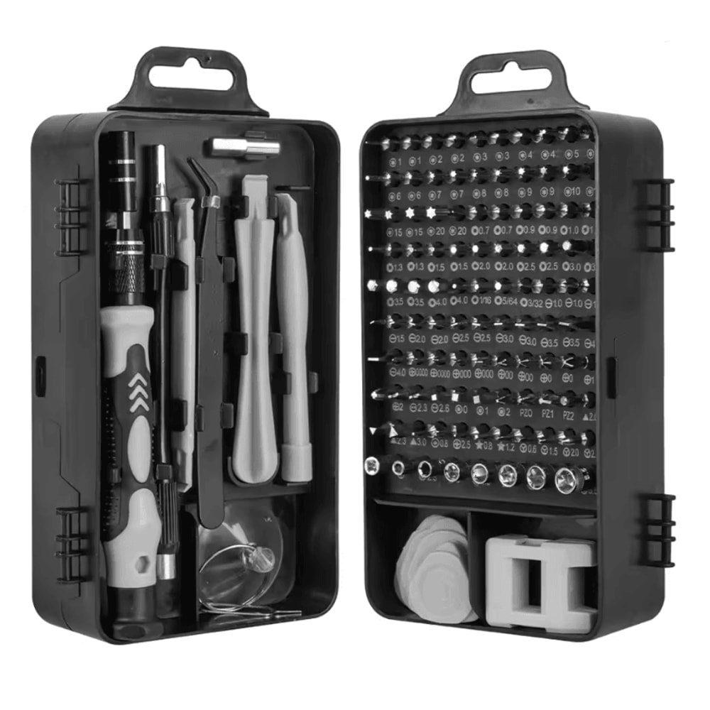 115 Piece Precision Screwdriver Set Magnetic Repair Toolkit 0