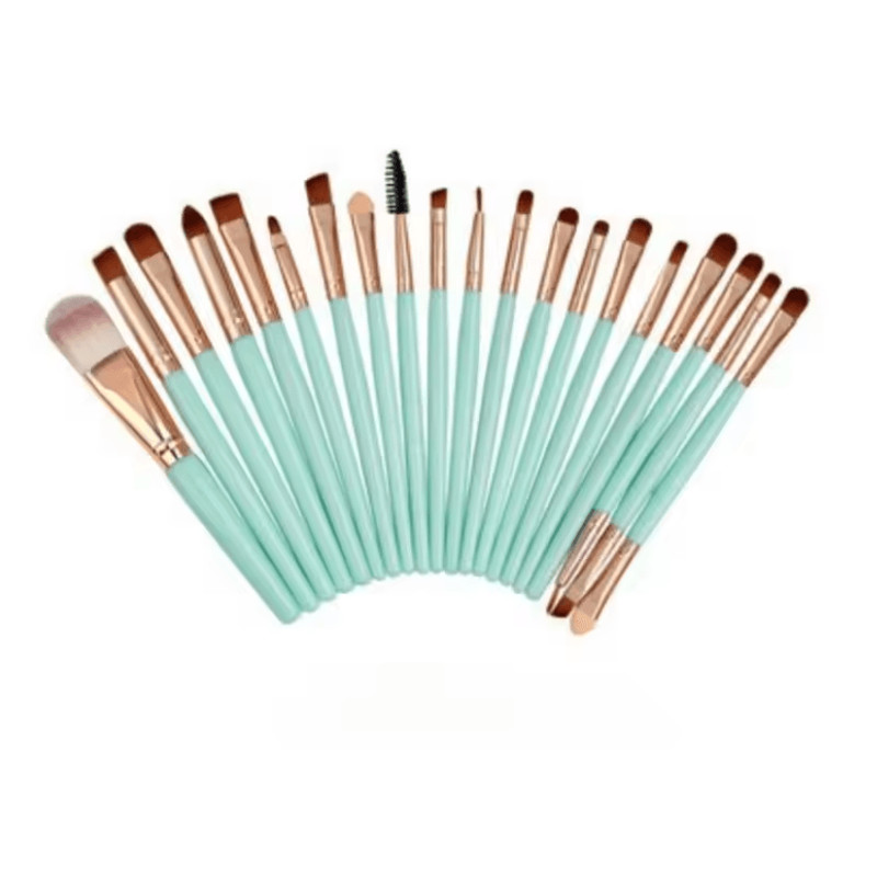 ProBlend 20Piece Eyeshadow Brush Set With DualEnded Eyeliner Tool 0