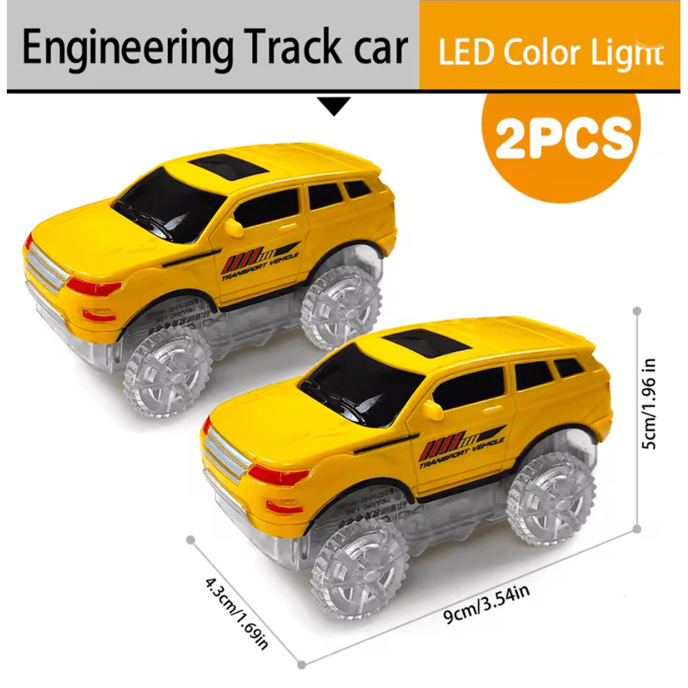 RoadFlex Electric Flexible Track Toy Childrens Interactive STEM Car Set 5