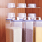 GrainGuard Airtight Rice And Grains Storage Canister With Measuring Cup 1