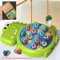 EducateCatch Dinosaur Magnetic Fishing Toy Montessori Magnetic Fishing Game 0