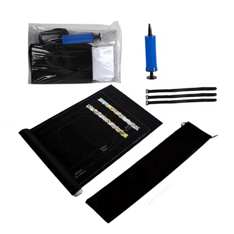 PuzzleSaver Roll Up Felt Mat For 1500 Piece Jigsaws 4