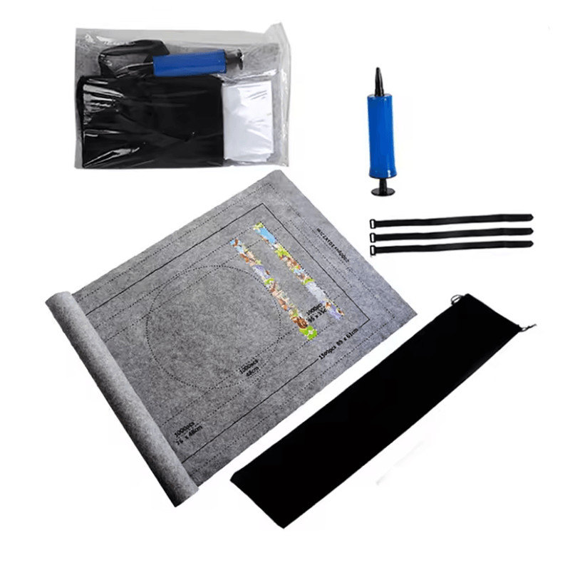 PuzzleSaver Roll Up Felt Mat For 1500 Piece Jigsaws 5