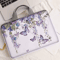 Purple Butterfly Laptop Bag And Briefcase Set For 14 Inch Laptops 4