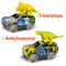 Dinosaur Race Track Toy Set With Electric Car And Looping Track For Kids 4