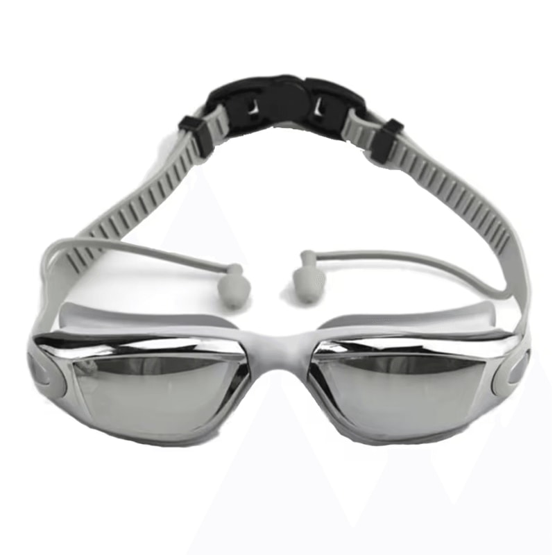 Premium Anti Fog Swimming Goggles For Adults With Earplugs And Nose Clip 1