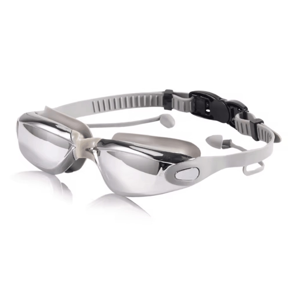 Premium Anti Fog Swimming Goggles For Adults With Earplugs And Nose Clip 3
