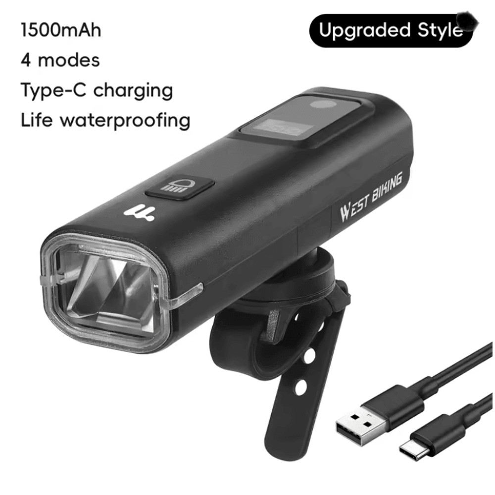 SmartSense 400Lumen Rechargeable Bike Front Light 3