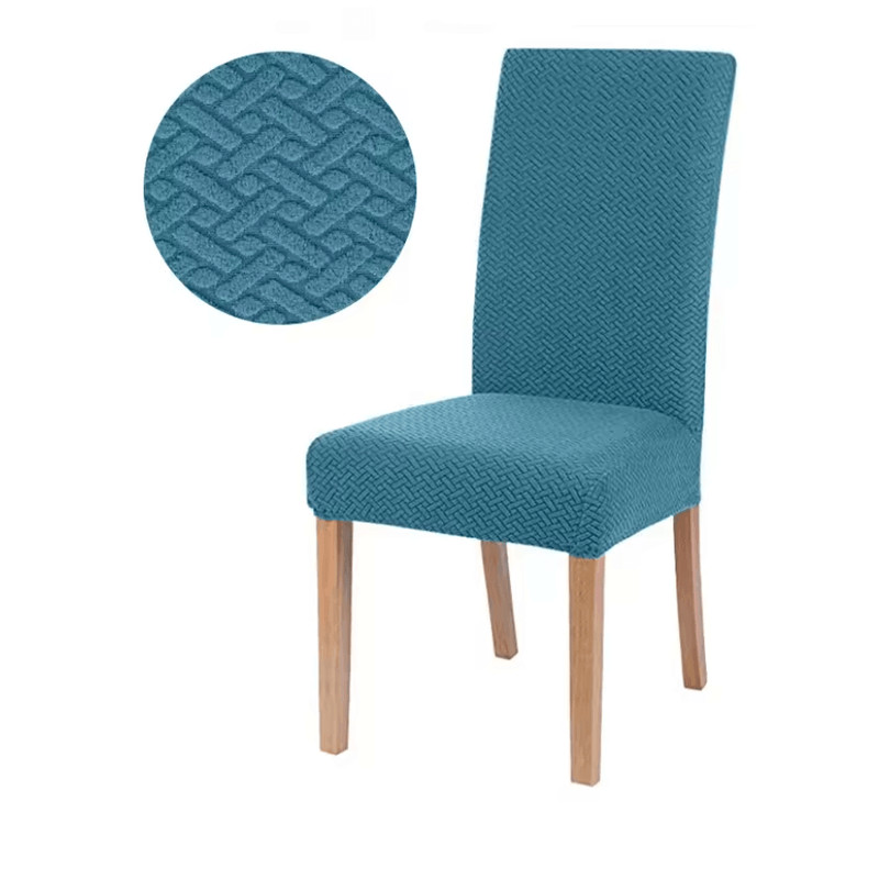 FlexFit Universal Elastic Chair Cover For Dining And Living 7