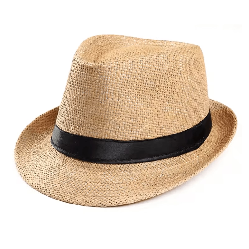 BreezeFold Wide Brim Foldable Straw Visor With UV Protection 9