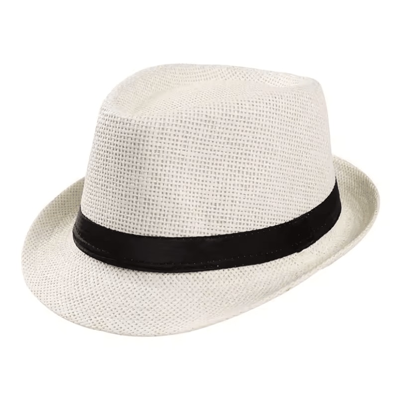 BreezeFold Wide Brim Foldable Straw Visor With UV Protection 14