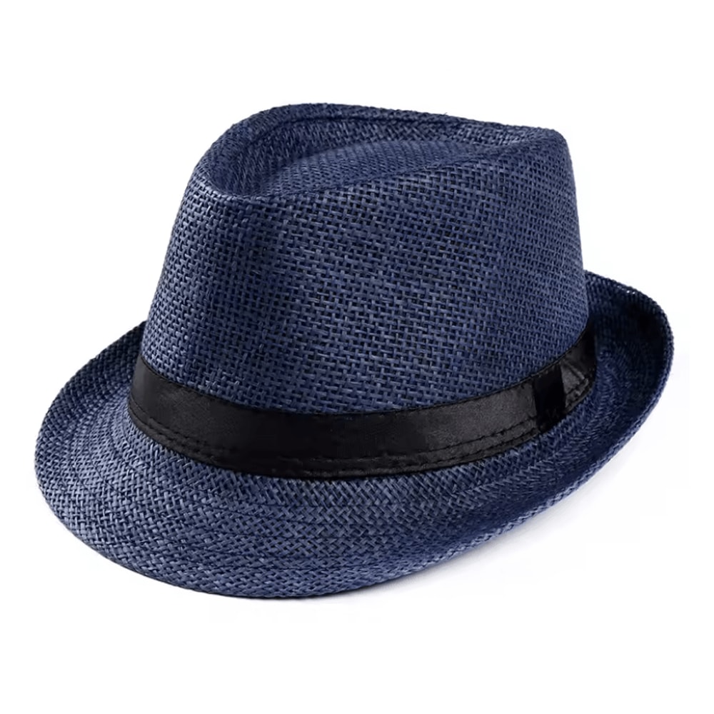 BreezeFold Wide Brim Foldable Straw Visor With UV Protection 15