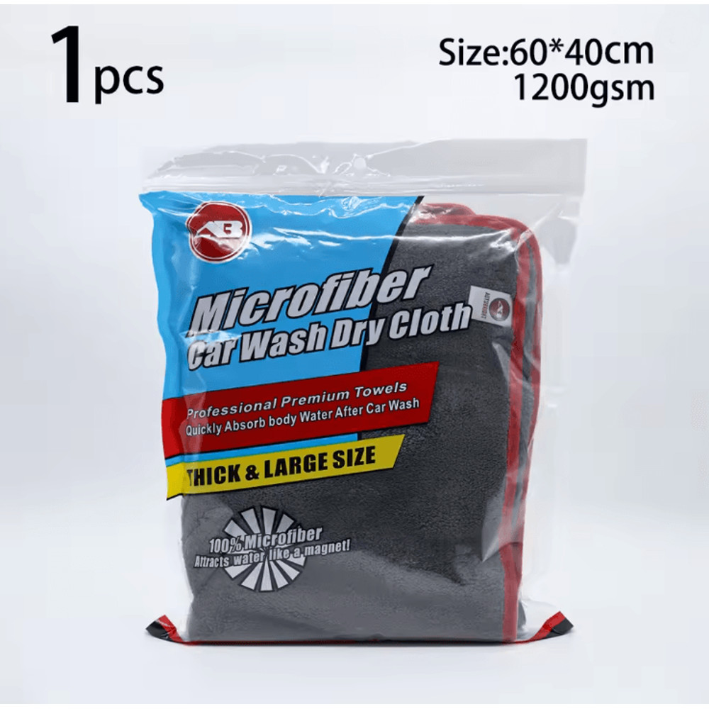 AutoBright 1200 GSM Super Absorbent Microfiber Drying Towel 5