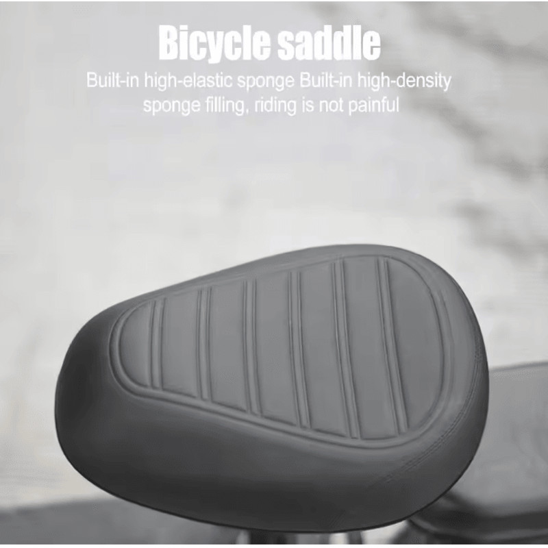 ComfortRide Wide Mountain Bike Saddle With Spring Shock Absorption 0