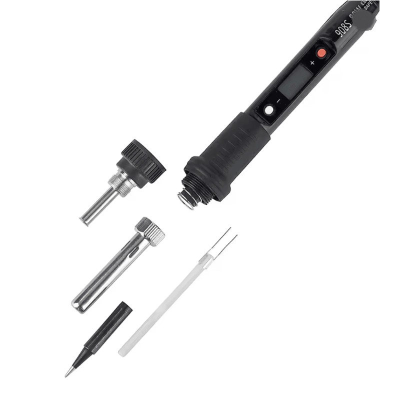 JCD 80W Adjustable Temperature Soldering Iron Kit With LCD Display 1