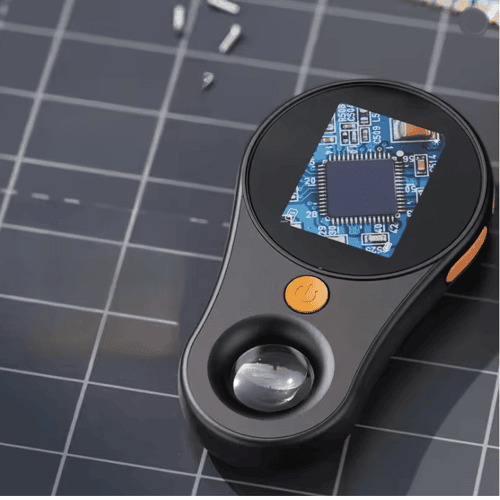 PrecisionView 500X Handheld Digital Microscope with IPS Screen