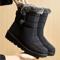 EverWarm Waterproof Fur Lined Low Heel Boots 1