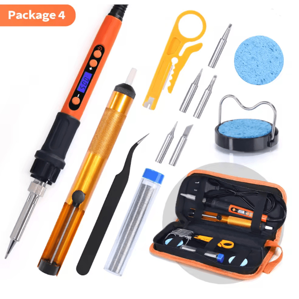 YIHUA 100W Adjustable Digital Soldering Iron Kit 4
