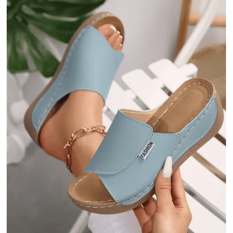 SunWave Comfortable Wedge Slippers For Women 3