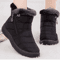 FrostFur Waterproof Fur Lined Ankle Boots For Women 1