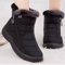 FrostFur Waterproof Fur Lined Ankle Boots For Women 1