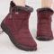 FrostFur Waterproof Fur Lined Ankle Boots For Women 4