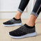 Womens Crystal Mesh Slip On Walking Sneakers For Outdoor And Everyday Comfort 0