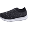Womens Crystal Mesh Slip On Walking Sneakers For Outdoor And Everyday Comfort 3