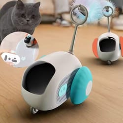 purrcruise automatic smart cat toy car